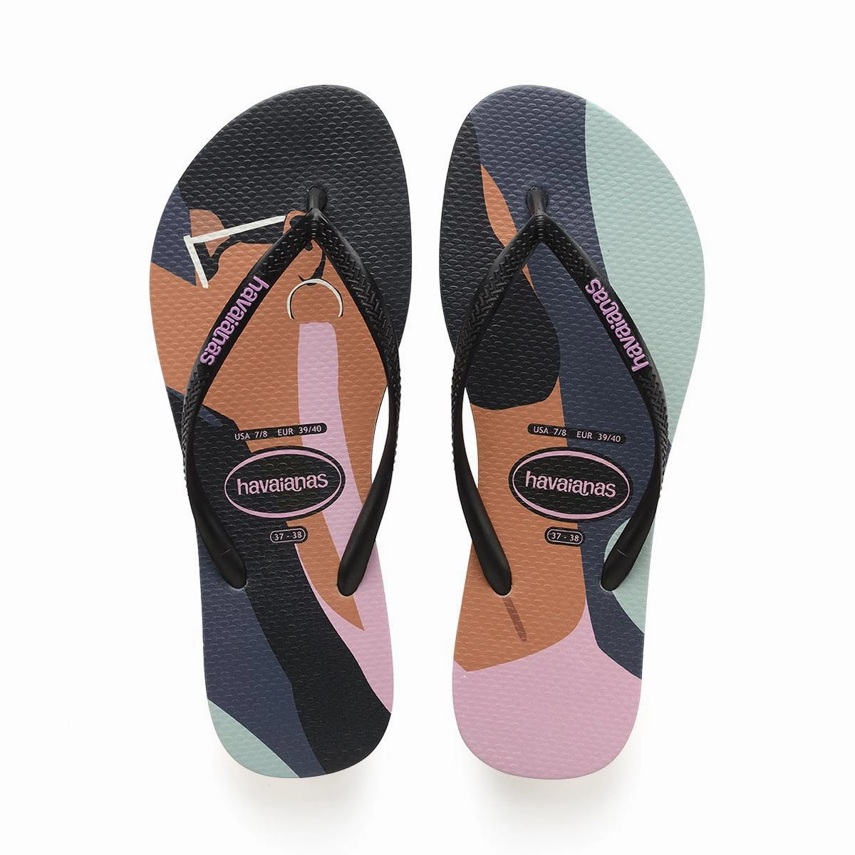 4145461 - SLIM VINTAGE SANDAL Brown Flip Flops