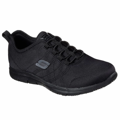 77211 Black Skechers shoes Women Memory Foam Work Slip Resistant Comfort Sporty Carhartt Work Boots