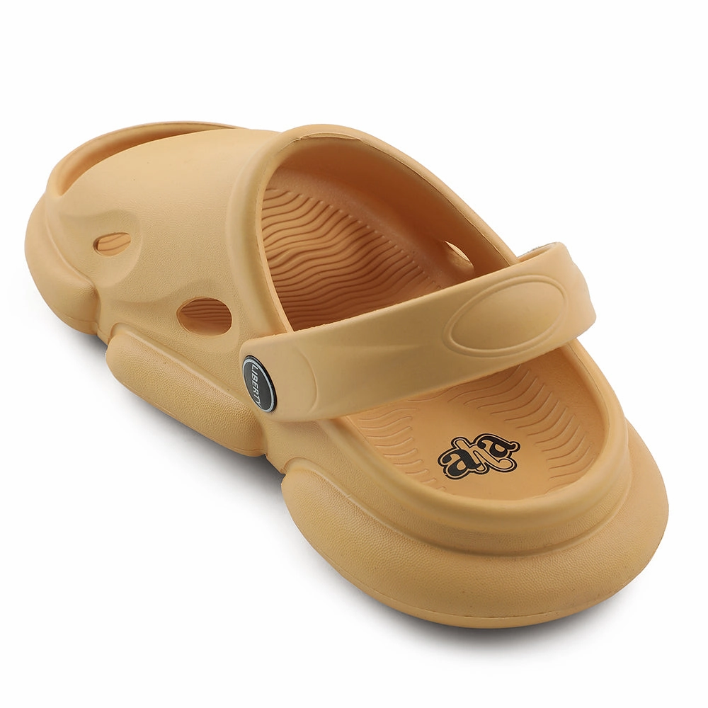 A-HA Mustard Casual Clogs For Kids BEACHFIT01 By Liberty Clogs For Fall 2024