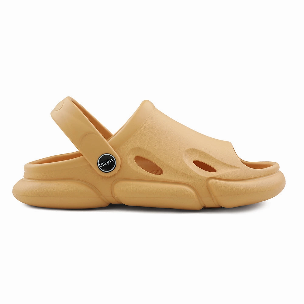 Skin Clogs A-HA Mustard Casual Clogs For Kids BEACHFIT01 By Liberty