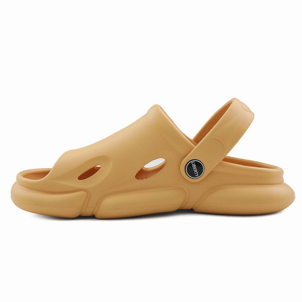 Plastic Nursing Clogs A-HA Mustard Casual Clogs For Kids BEACHFIT01 By Liberty