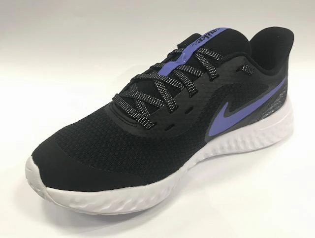 Nike Running Shoes Zoomx Nike scarpa da corsa da ragazza Revolution 5 Glitter GS CD6840 041 nero