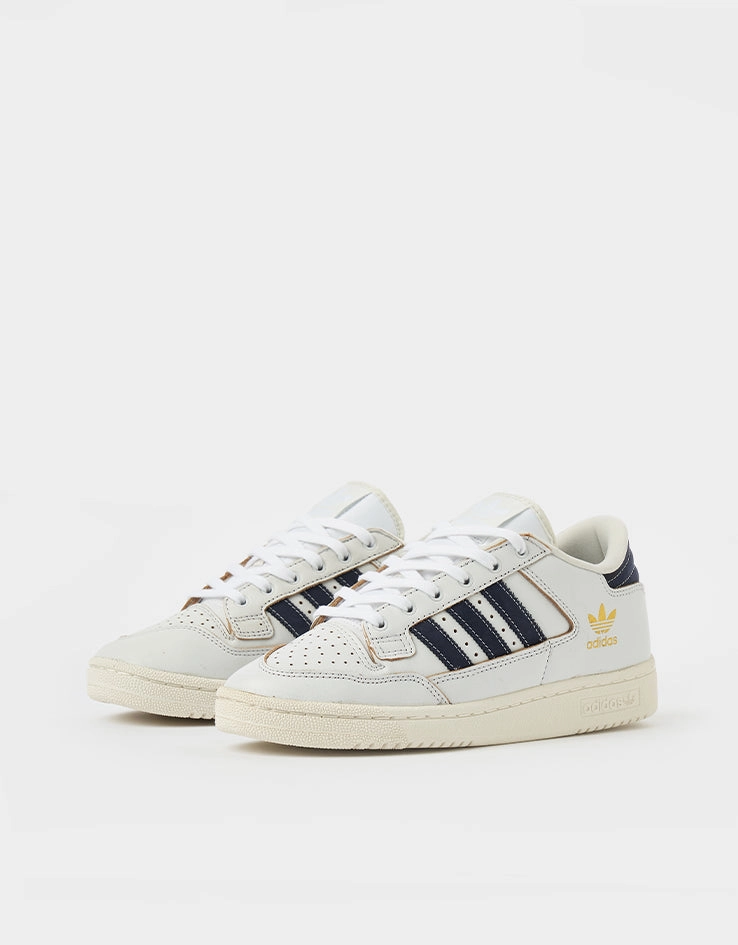 440 Skate adidas Centennial 85 Low ADV Skate Shoes - Crystal White/Shadow Navy/Off White
