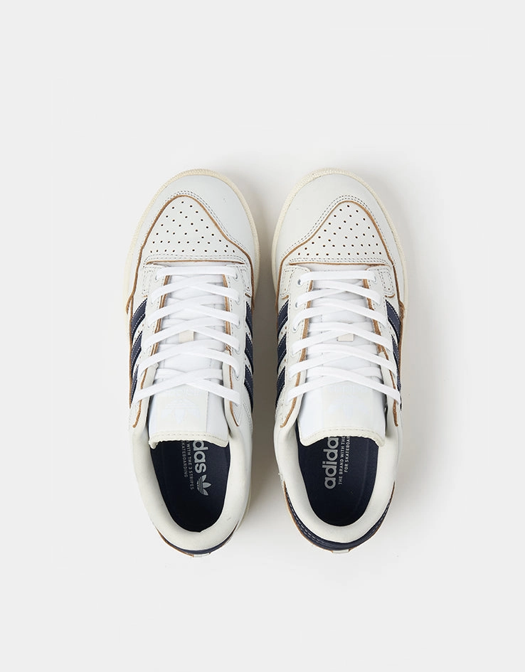 Shoes With Skates Built In adidas Centennial 85 Low ADV Skate Shoes - Crystal White/Shadow Navy/Off White