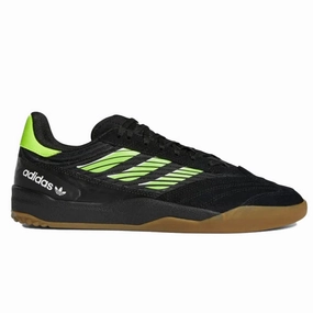 Sb Nyjah 3 Skate Shoes Adidas Copa Nationale - Black Signal Green Gum
