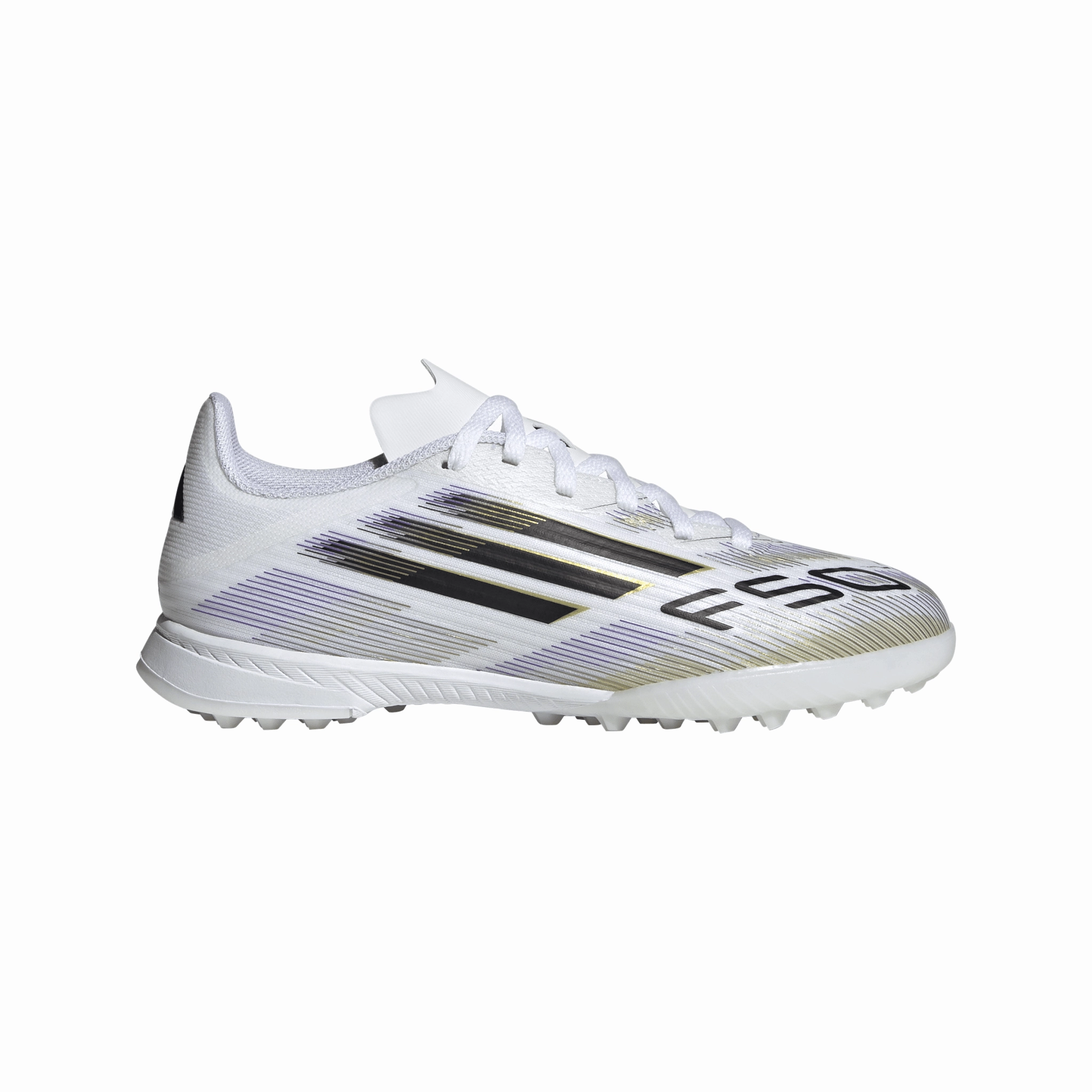 Soccer Cleat Dryer adidas F50 League Turf Boots Kids White/Black