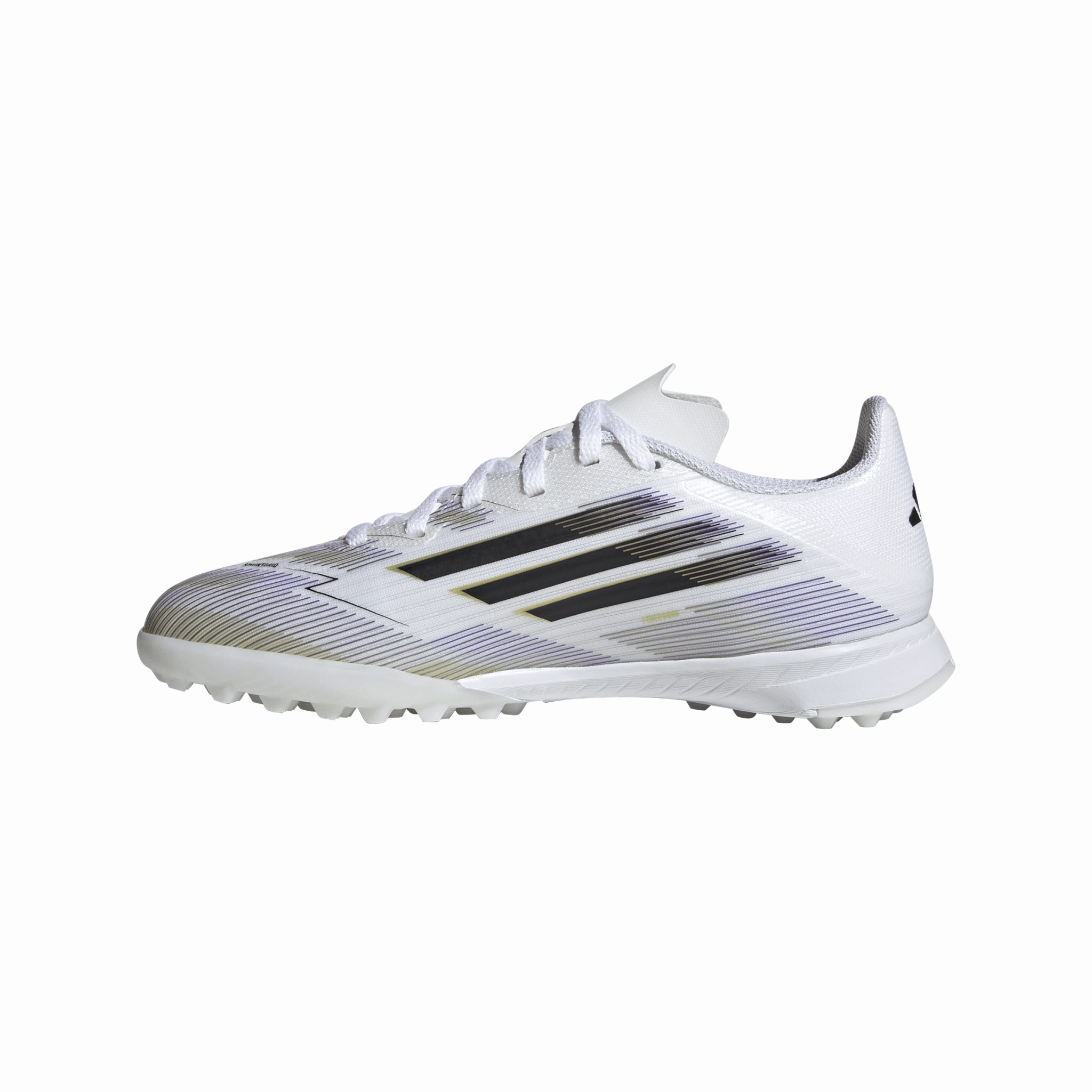 Best Soccer Cleats Youth adidas F50 League Turf Boots Kids White/Black