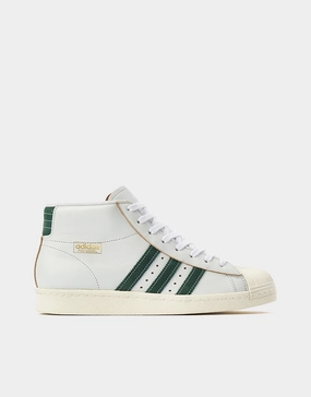 Shoes That Become Roller Skates adidas Pro Model 80 ADV Skate Shoes - Crystal White/Collegiate Green/Off White