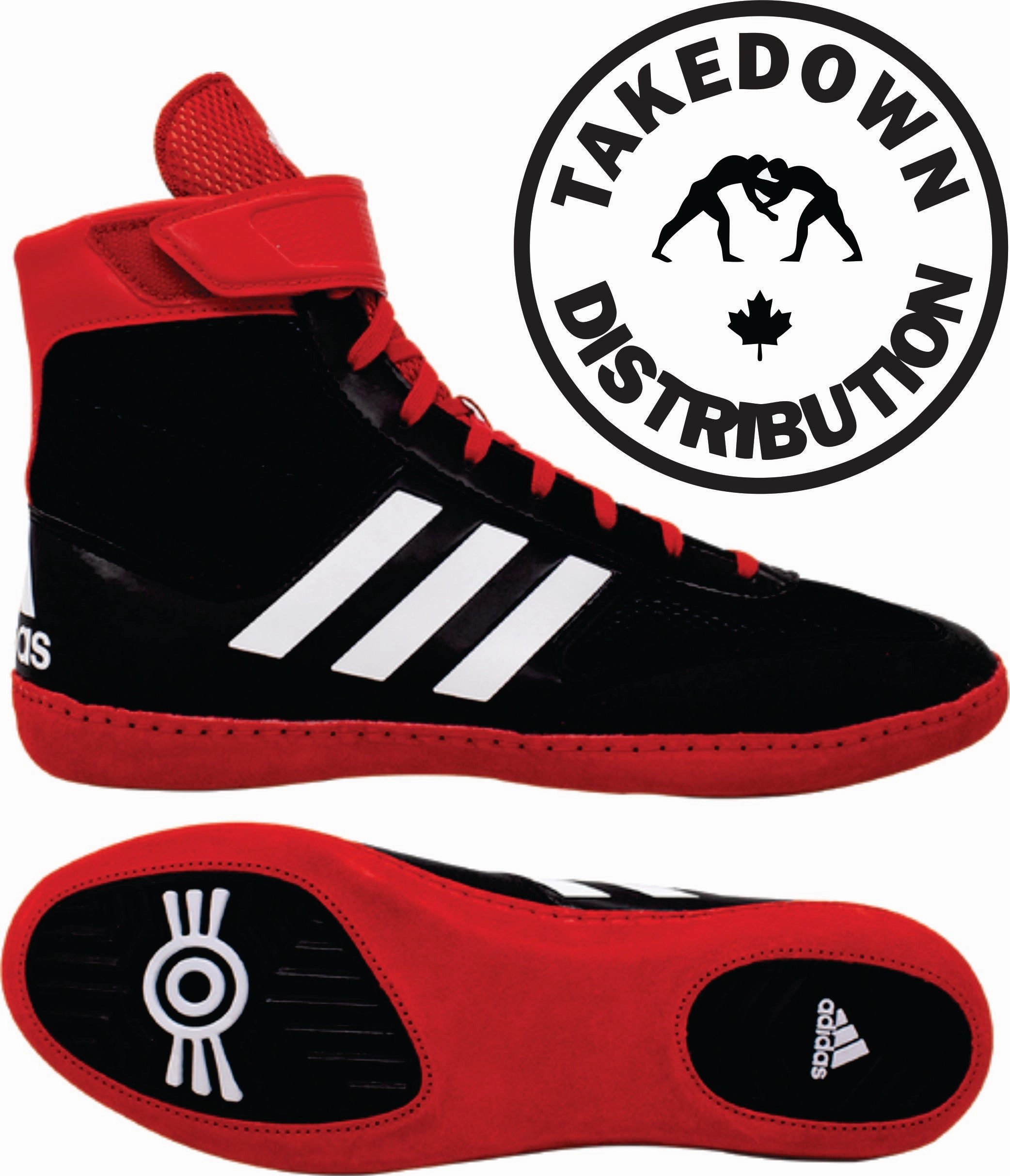 Tayler Combat Boots Adidas Shoe Wrestling Combat Speed 5 Black-Red   being discontinued this year