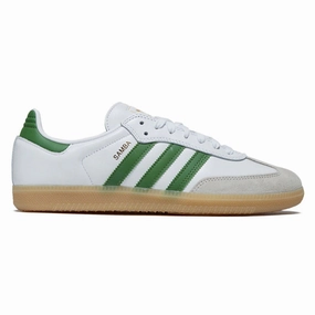 Dsquared Skate Shoes Adidas - Samba ADV (Cloud White/Crew Green/Gum)