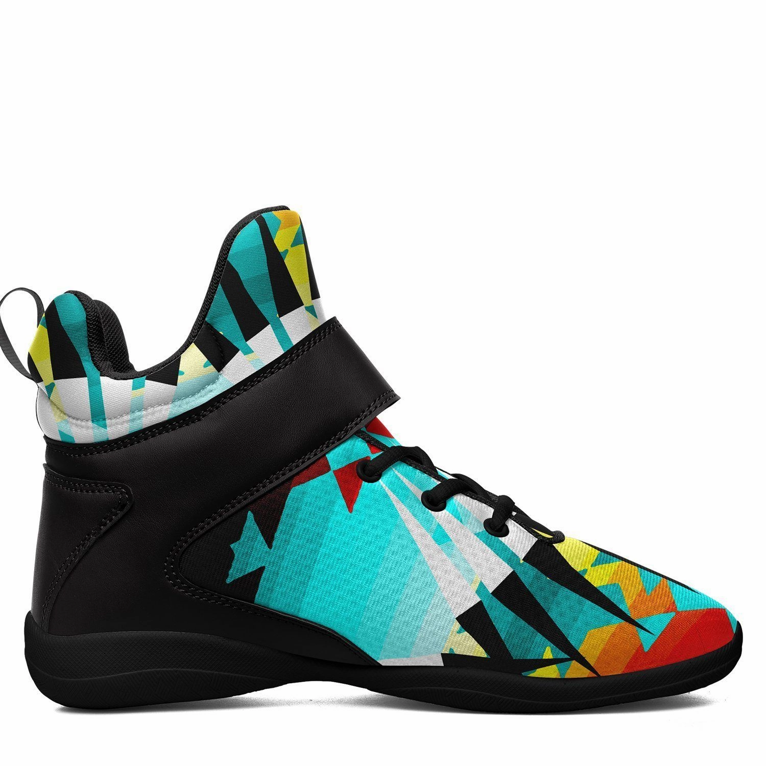 Basketball Shoes With Good Arch Support Ribbonwork Bustles Ipottaa Basketball / Sport High Top Shoes - Black Sole