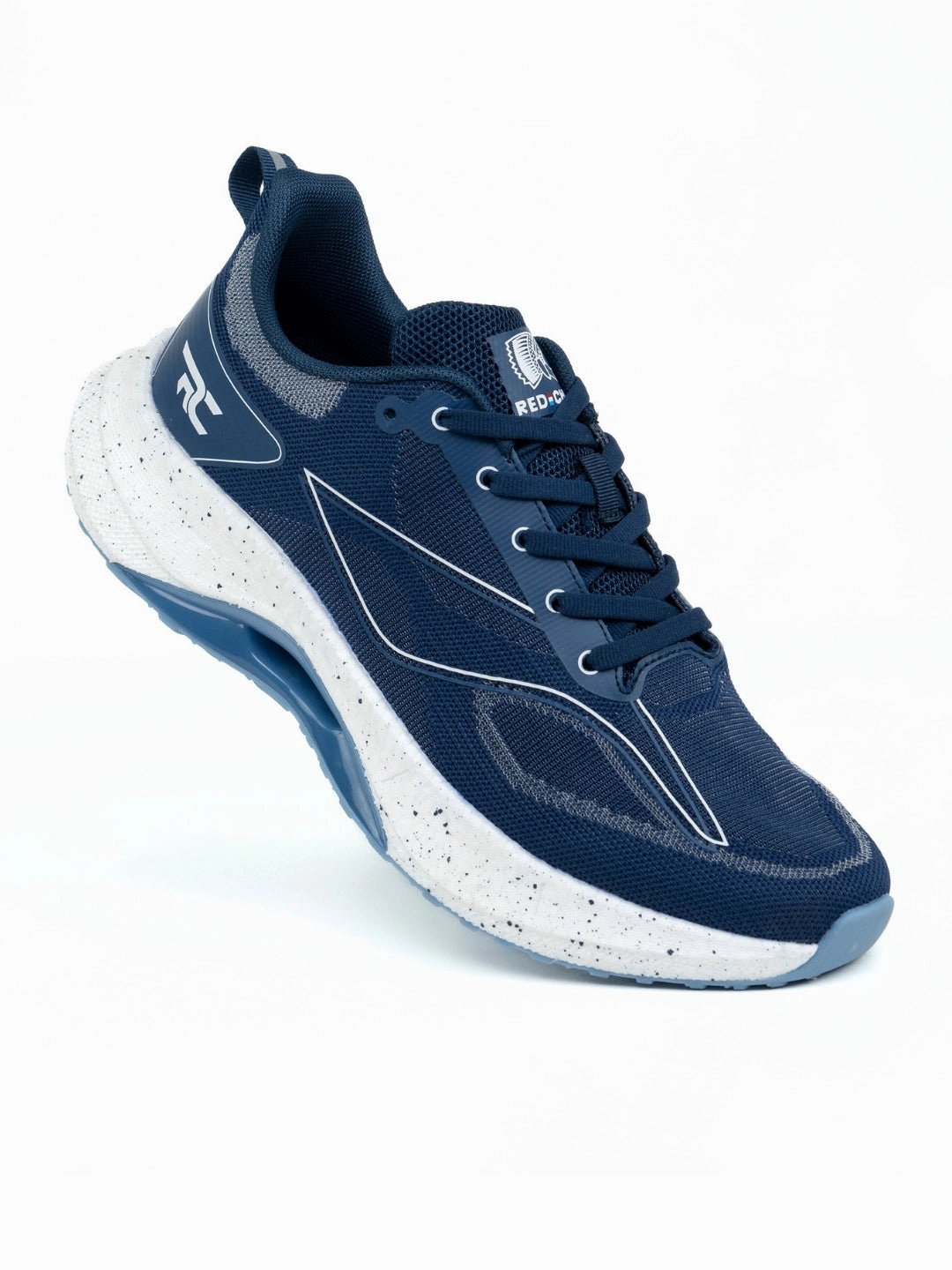 Snow Running Shoes Red Chief Sports Blue Running Shoes For Men R1724 C1246