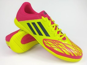 Adidas Freefootball SpeedKick Indoor Shoes Yellow Pink Pro Cleats Soccer