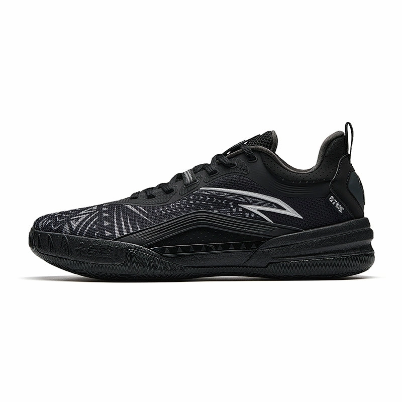 ANTA Men KAI 1 TEAM Basketball Shoes 1125A1122-7 -Black/Grey/Grey (Kasut Kyrie Bola Keranjang) Zephz Traxx Soccer Cleats