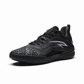 ANTA Men KAI 1 TEAM Basketball Shoes 1125A1122-7 -Black/Grey/Grey (Kasut Kyrie Bola Keranjang) Phantom Elite Low Fg Firm Ground Soccer Cleat