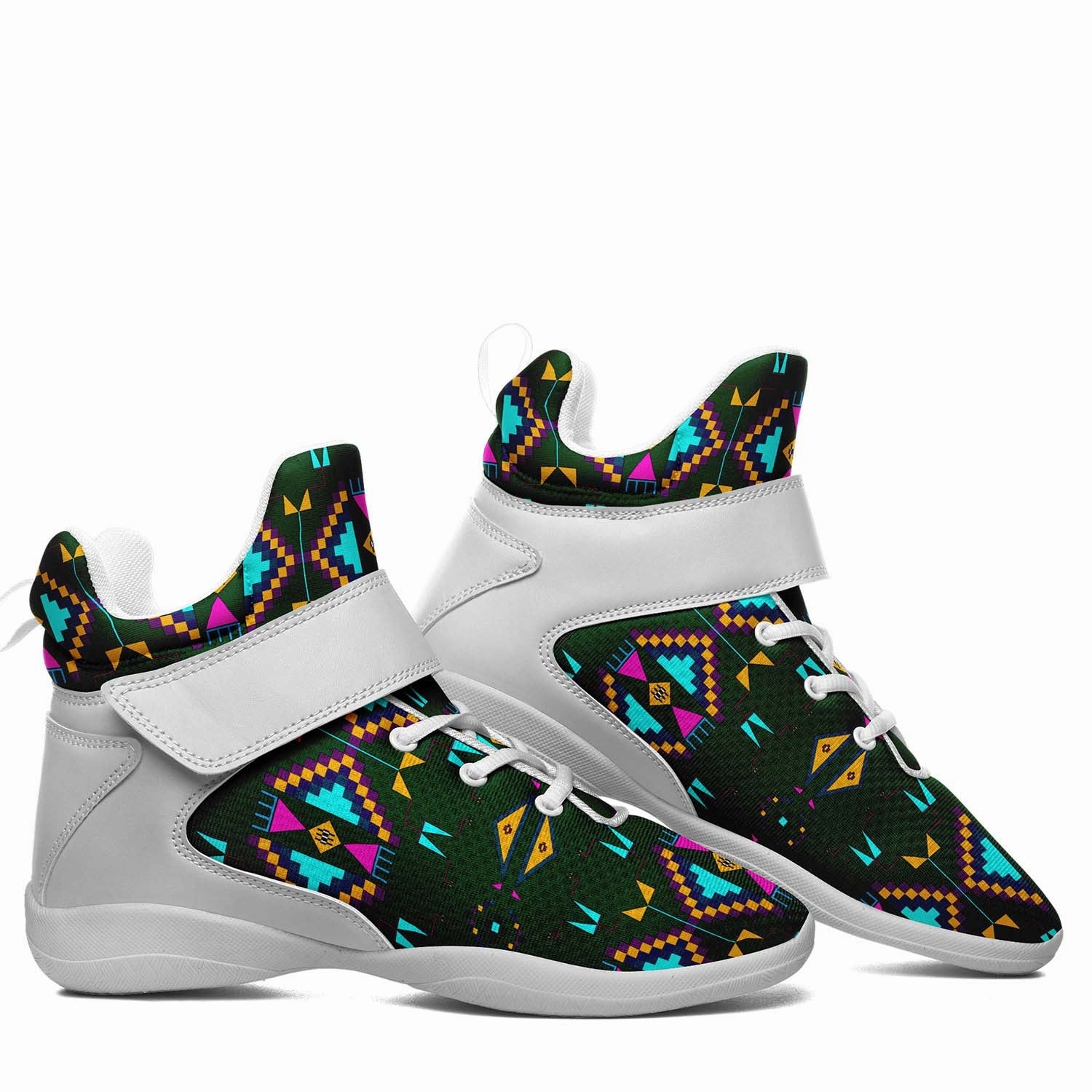 Rite of Passage Squash Leaf Ipottaa Basketball / Sport High Top Shoes - White Sole All Basketball Shoes Logo