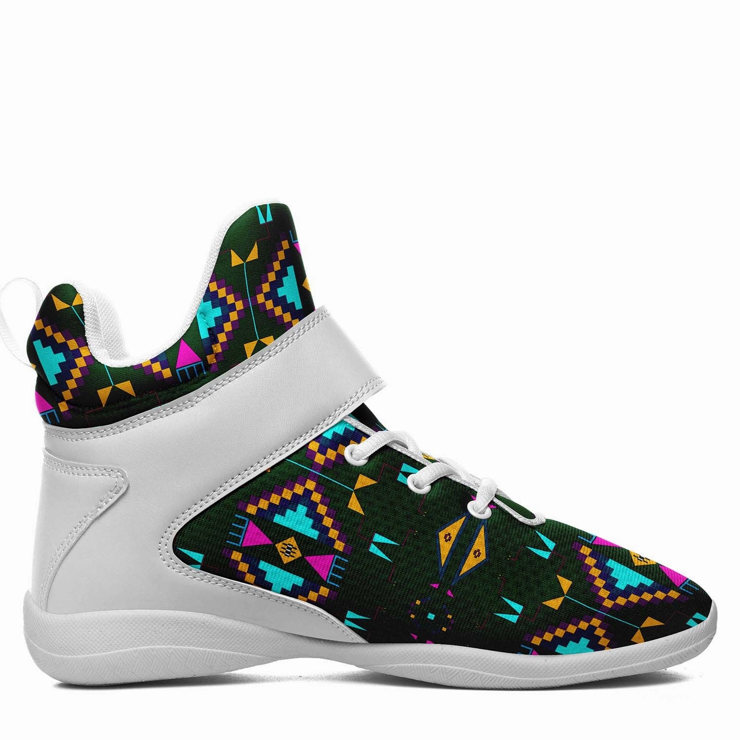 Fusion Basketball Shoes Review Rite of Passage Squash Leaf Ipottaa Basketball / Sport High Top Shoes - White Sole