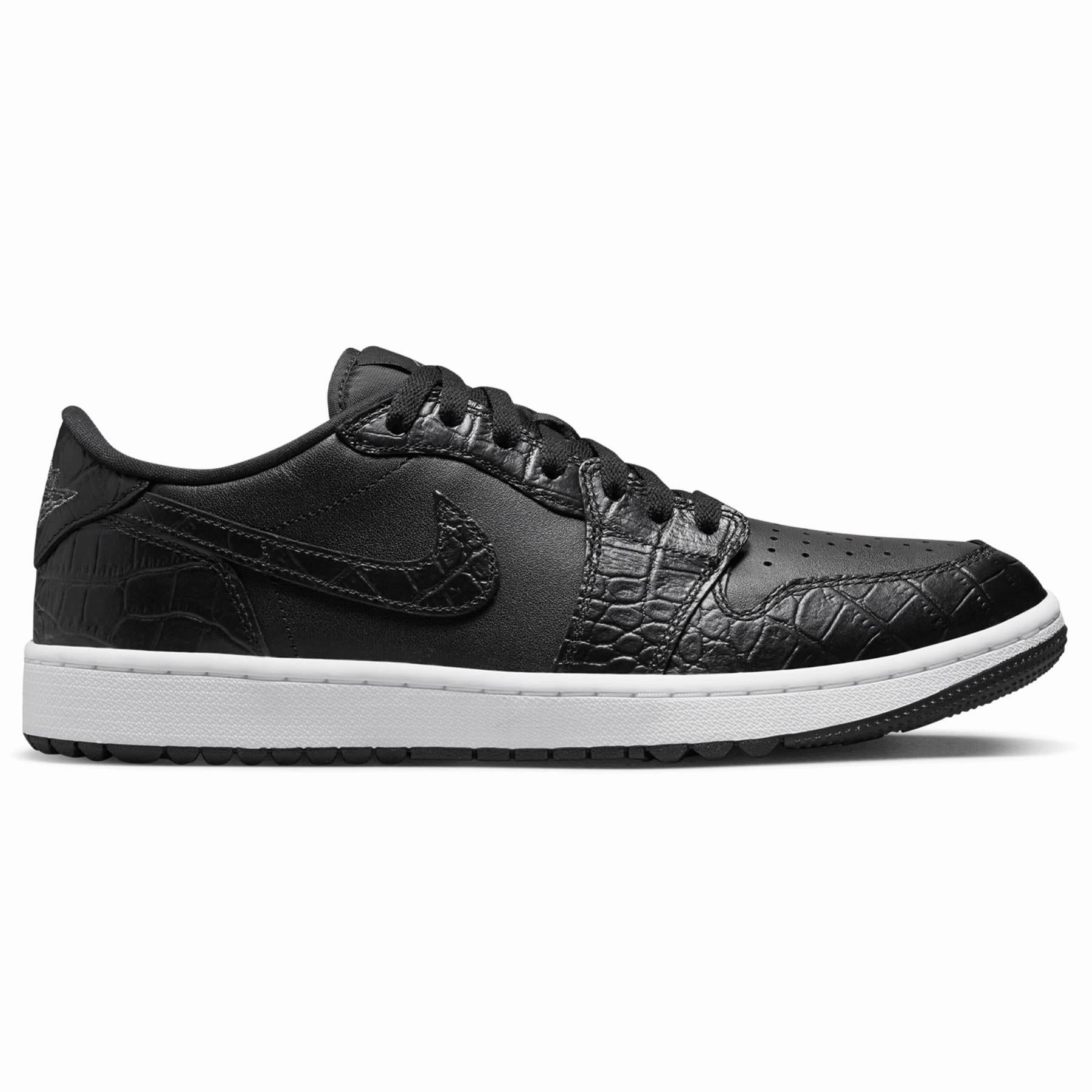 Golf Shoes Reviews Air Jordan 1 Low G Black/Black/Iron Grey/White
