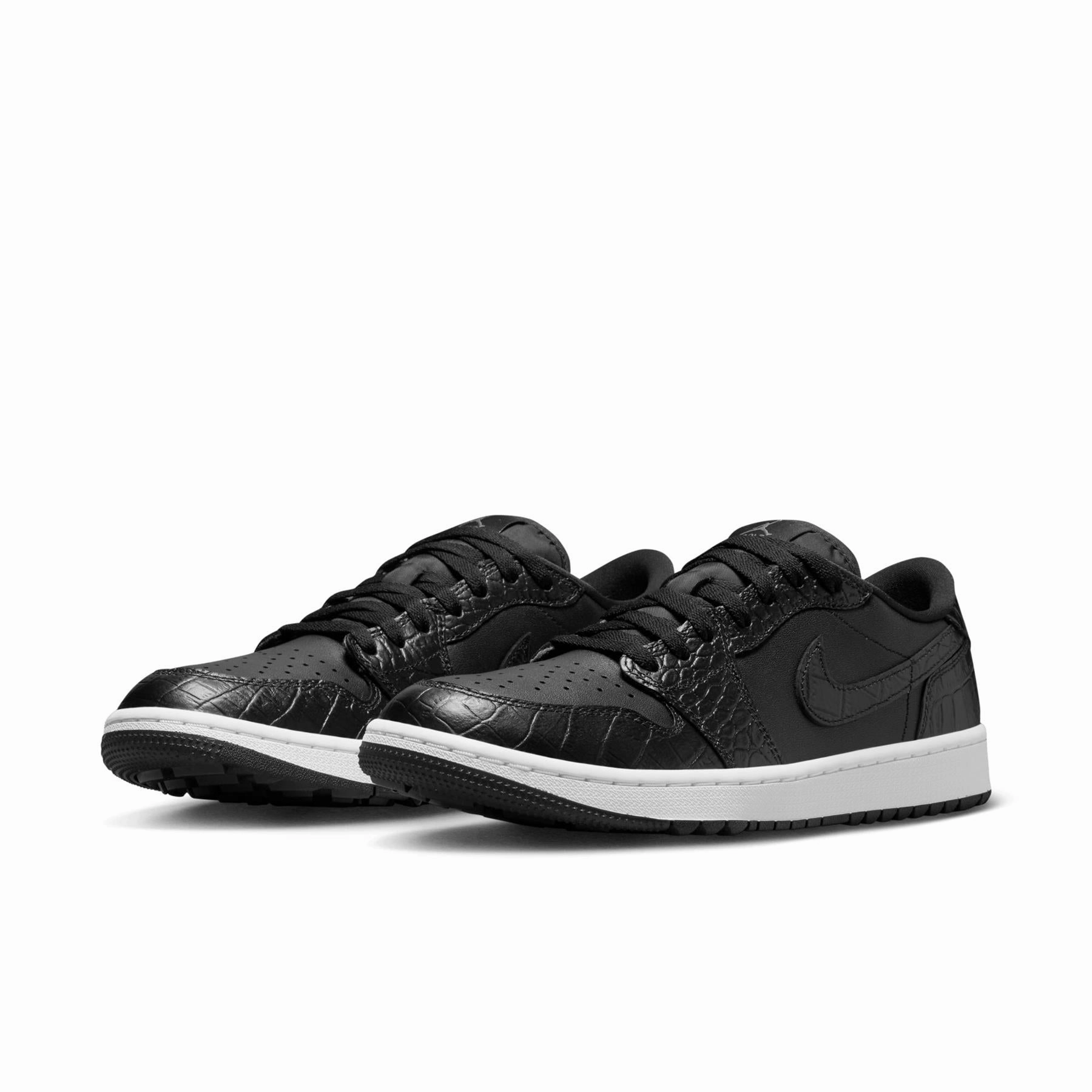 Air Jordan 1 Low G Black/Black/Iron Grey/White Golf Shoes 2023