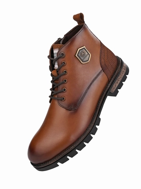 South Ankle Boots Alberto Torresi Headon Series Devl553 Pure Grain Leather Ankle Chukkas For Men