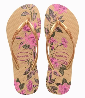 4132823 Slim Organic Sandal GOLDEN Fish Hook Flip Flops