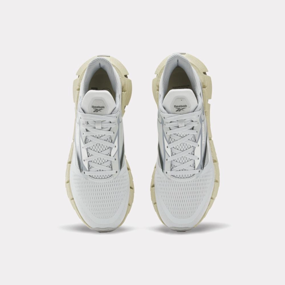 Reebok Footwear Men FloatZig 1 Shoes GREY1/GREY2/CLASSIC BEIGE New Balance Shoes Running