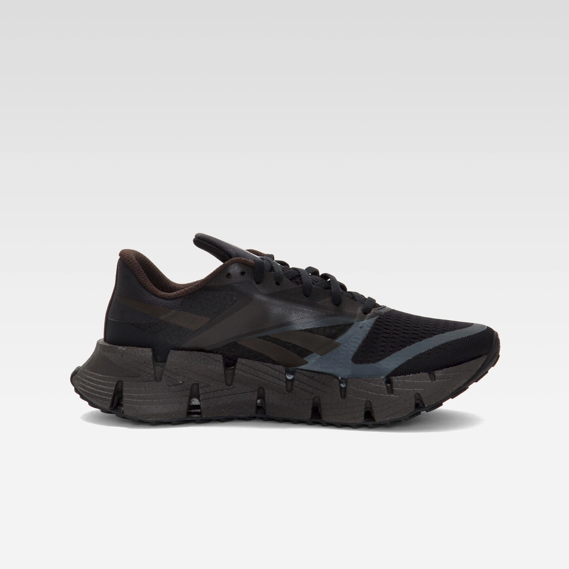 Running Shoes Plantar Reebok Footwear Men FloatZig 1 Shoes BLACK/DARK MATTER/GREY 6