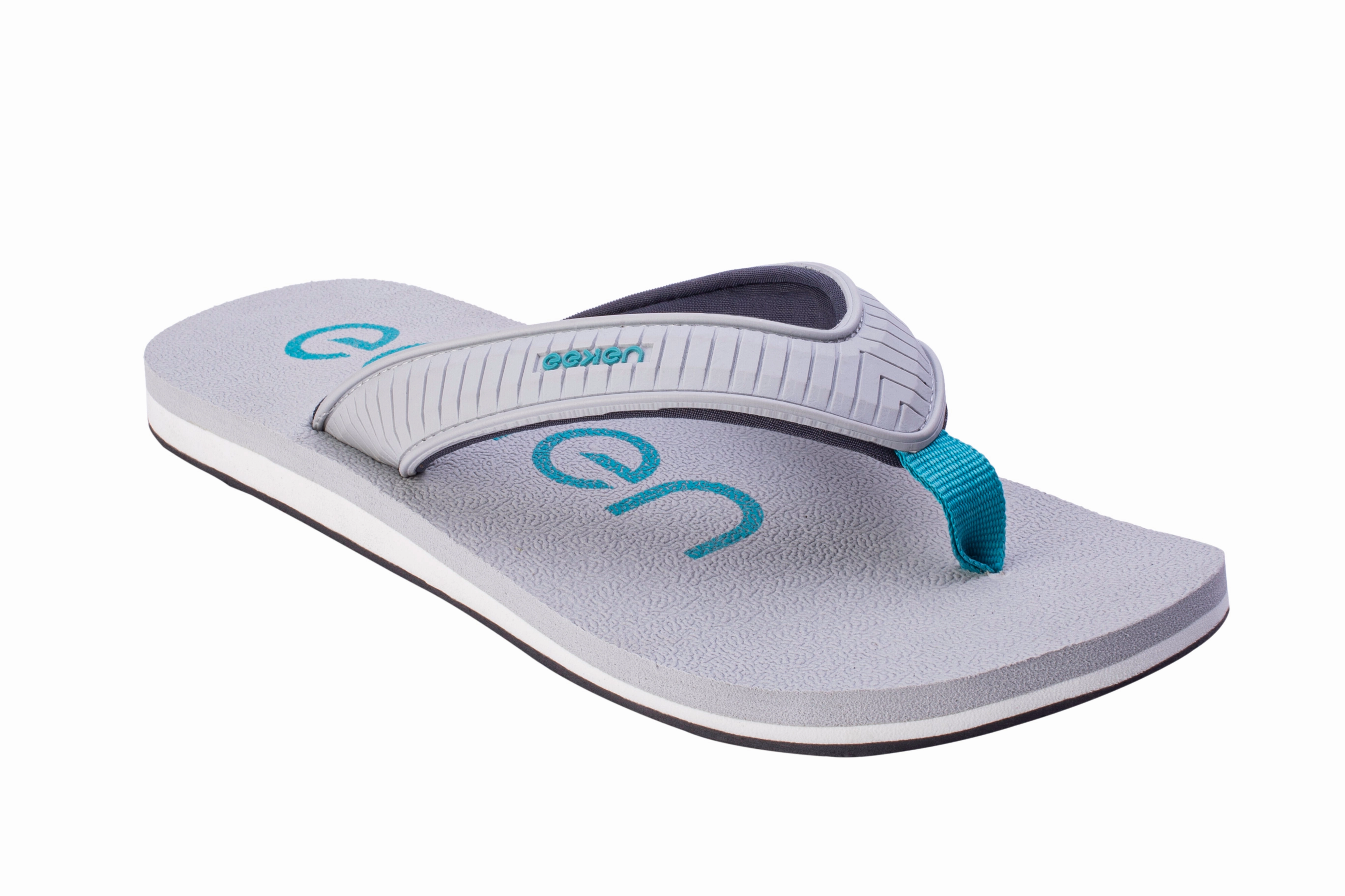 Eeken EFBG2019 Grey Everyday Flip Flops For Men Ginger Reef Flip Flops