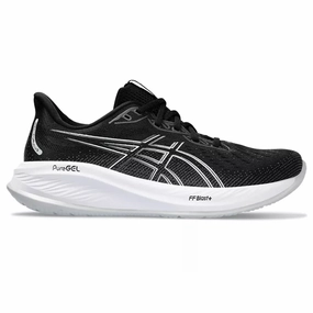 Men's Asics Gel-Cumulus 26, Black/Concrete, 14 4E Extra Wide Asics Shoes Collaboration