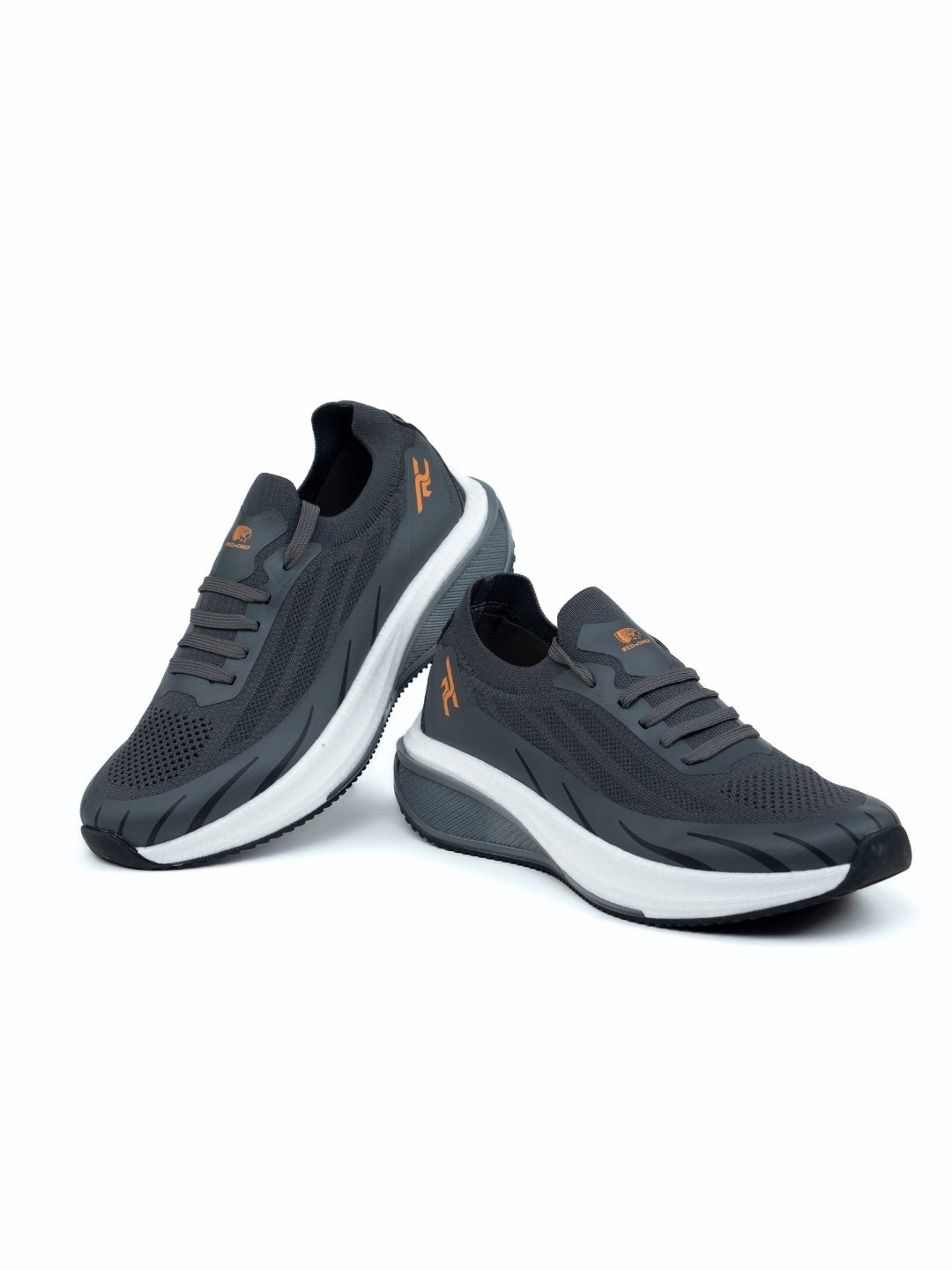 Red Chief Sports Dark Gray Running Shoes For Men R1723 F031 Best Running Shoes For Road And Trail