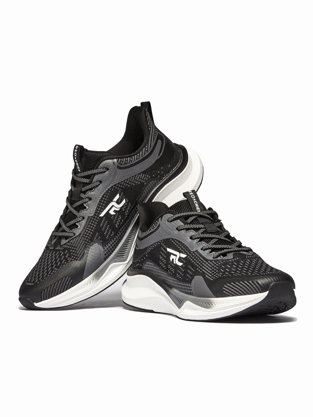 Running Shoes For Gym Red Chief Sports Black Running Shoes For Men R1709 001