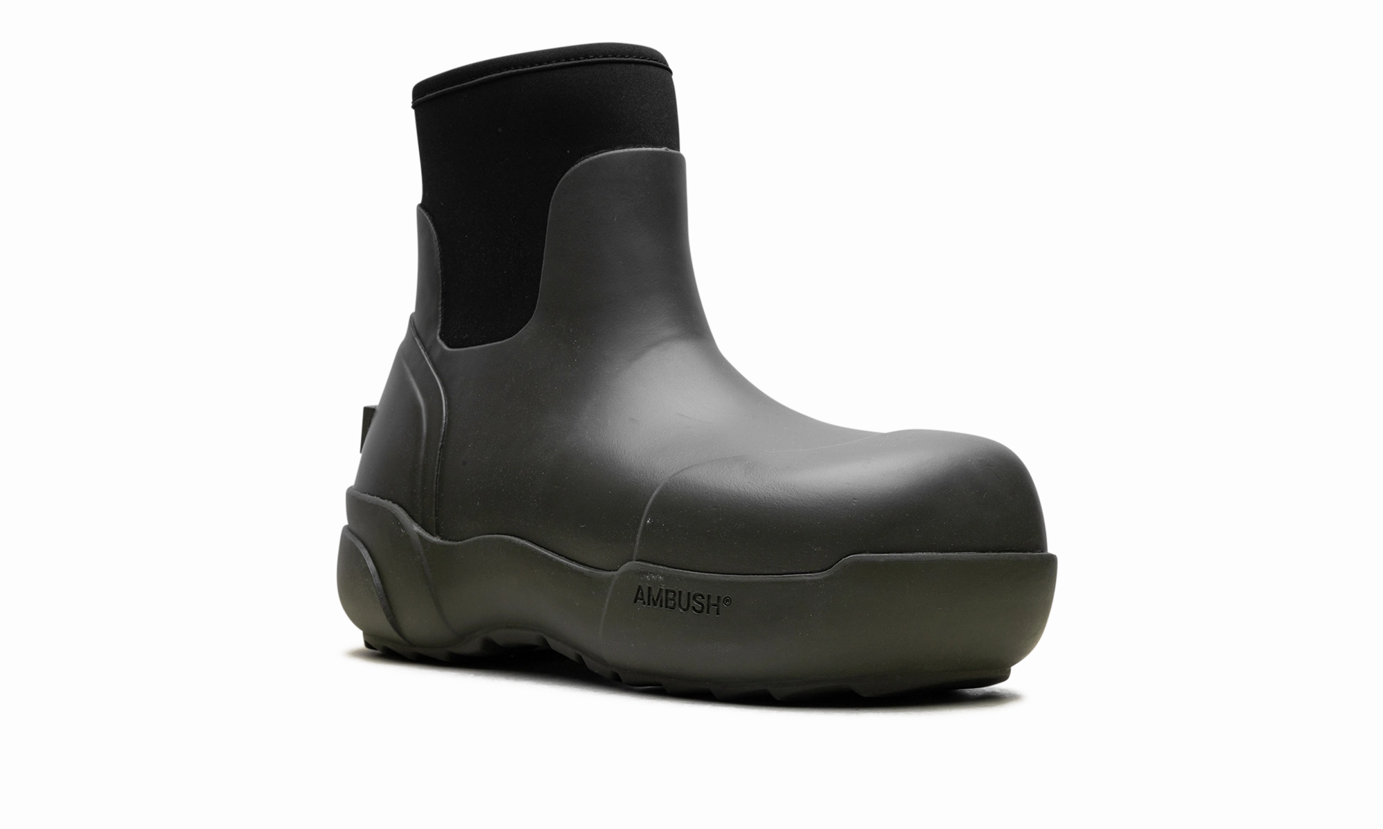 Trending Ankle Boots AMBUSH RUBBER ANKLE BOOT SHOES GREEN "Green"