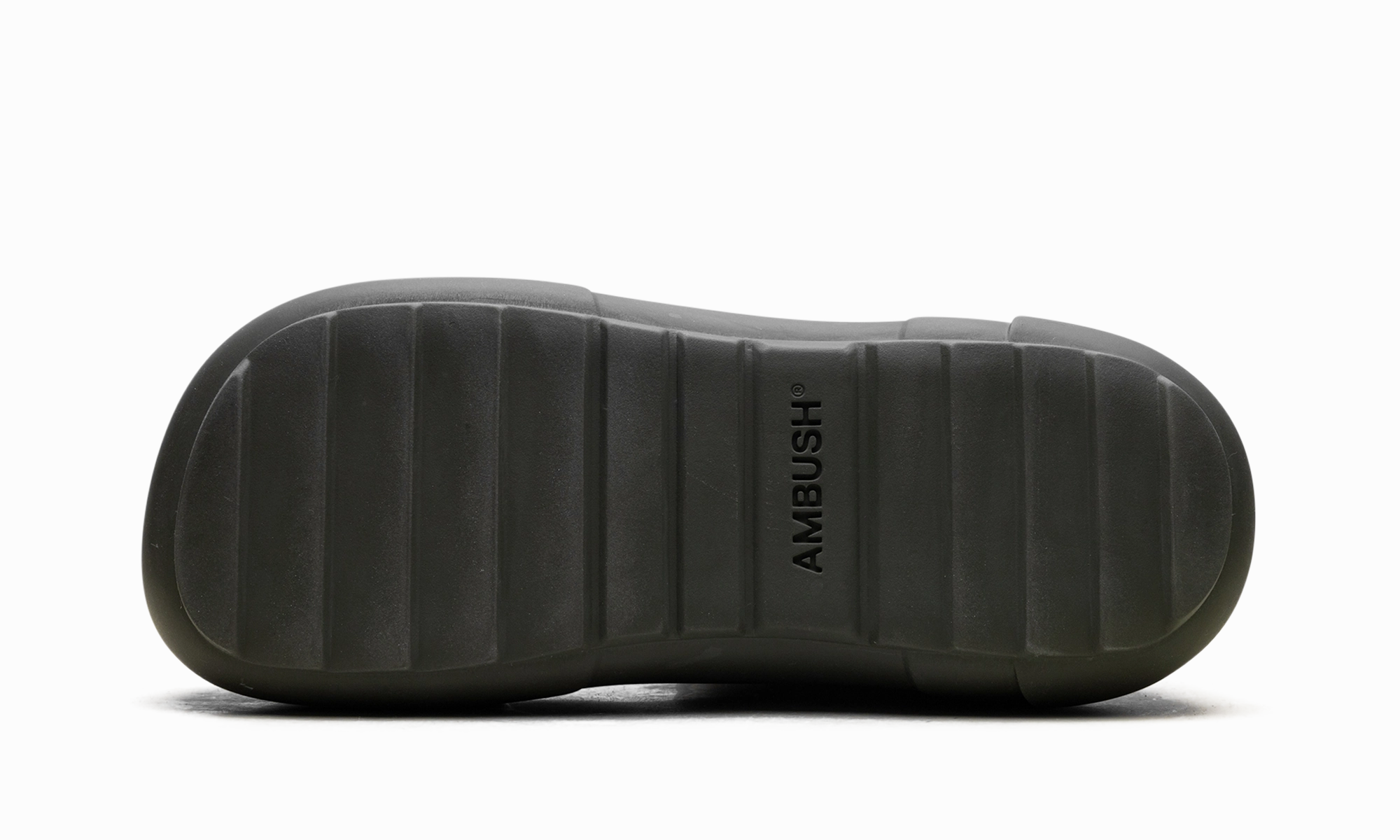 Ankle Leopard Print Boots AMBUSH RUBBER ANKLE BOOT SHOES GREEN "Green"