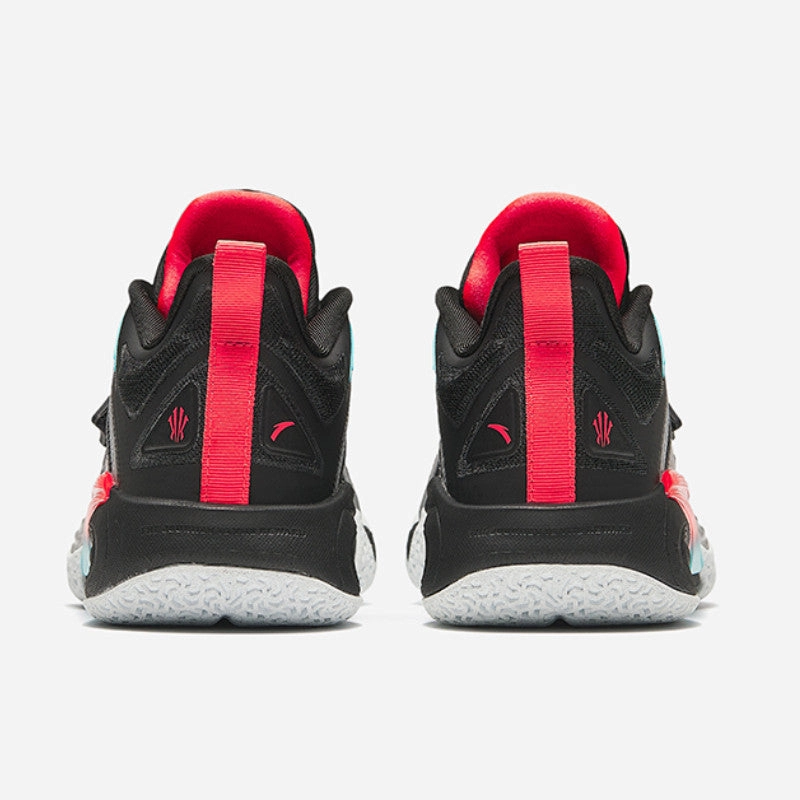 Basketball Shoes 1y ANTA BIG KIDS KAI Nitroedge Basketball Shoes 3124C1199-7 Black/Metallic Titanium (Kasut Bola Keranjang Kanak-kanak)