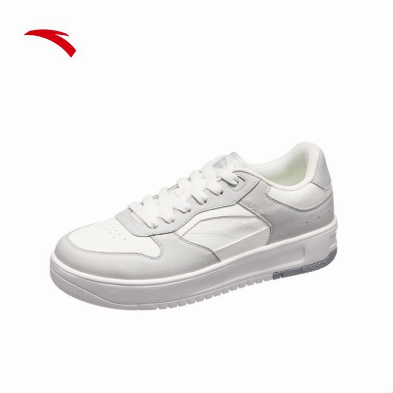 Snow Boots For Kids Nearby ANTA Men Bamboo X-Game Shoes Sneakers/Casual Shoes/Skate Shoes 1125C8015-1 -WHITE/GREY (Kasut Kasual/Sniker Lelaki)