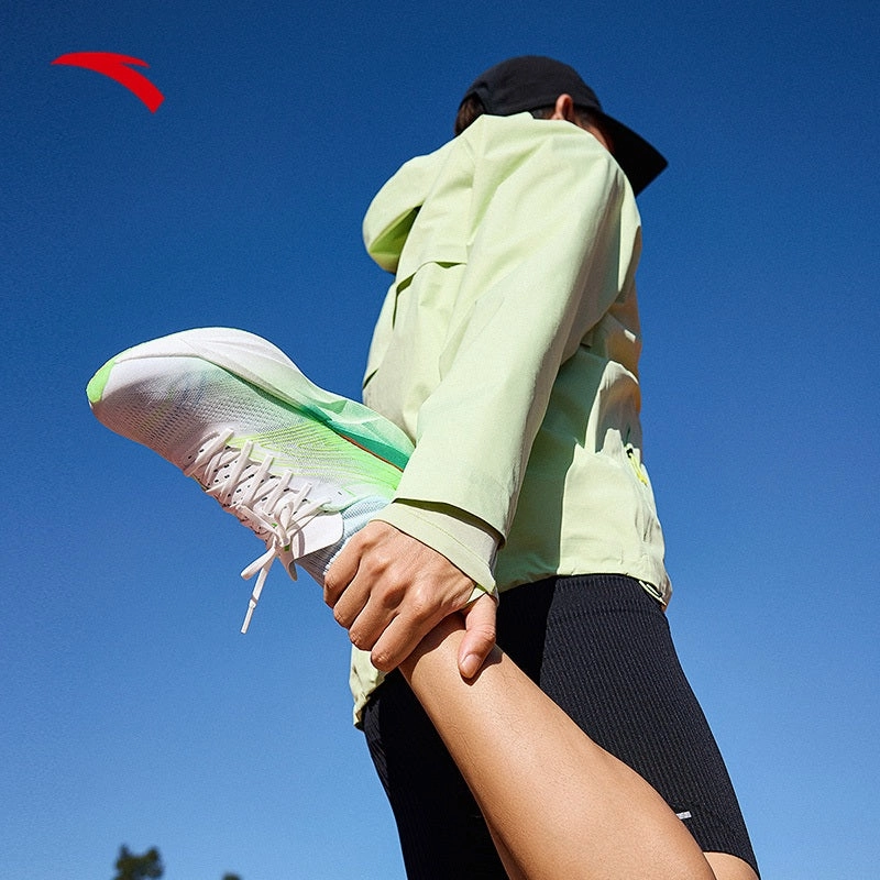 Soccer Cleat Fit Comparison ANTA Men C202 6 Running Shoes 1125A5575-2 -White/Green/Green (Kasut Larian Lelaki)