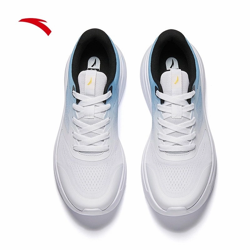 ANTA Men Cross Training Shoes 1125A7793-2 -White/Blue/Black (Kasut Sukan Lelaki) Classic Cleats Soccer