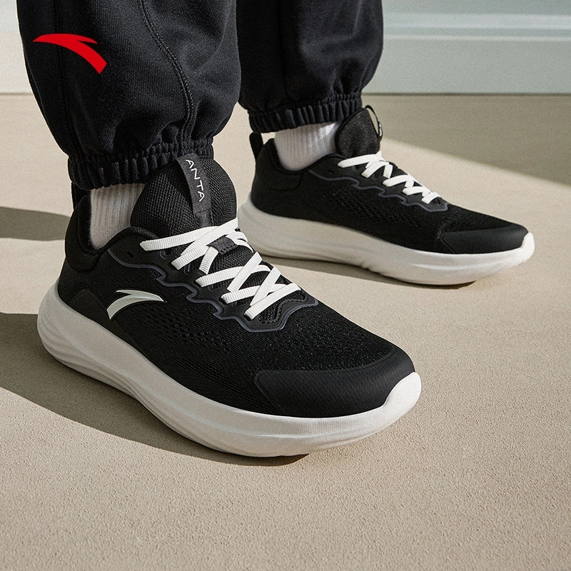 Snow Boots Rain Boots ANTA Men EBUFFER Lite Cross-Training Shoes 9125C7713-2 -BLACK (Kasut Sukan Lelaki)