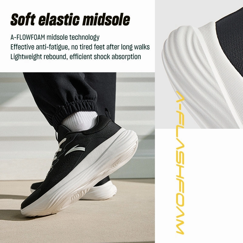 ANTA Men EBUFFER Lite Cross-Training Shoes 9125C7713-2 -BLACK (Kasut Sukan Lelaki) Tall Sorel Snow Boots