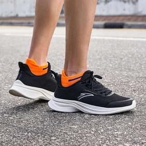 ANTA Men Flashlite Running Shoes 9124A5521-2- Black/Ivory White (Kasut Larian/Kasut Joging) Sorel Snow Boots Size 5