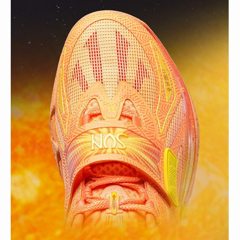 Ross And Snow Boots ANTA Men KAI 1 SUN BASKETBALL SHOES 1124D1113-10 - Orange (Kasut Irving)