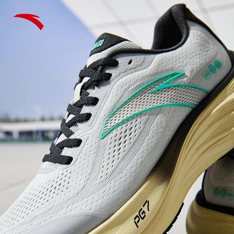 ANTA Men PG7 Travel 1.5 Running Shoes 1125A5508-3 -Grey/Grey/Blue (Kasut Larian Lelaki) Zoom Vapor Elite Se Fg Soccer Cleats