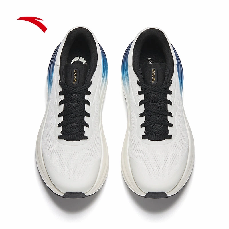 ANTA Men PG7 Travel 2S Running Shoes 8125C5501-2 - White/Blue (Kasut Larian Lelaki) Childrens Snow Boots Nz