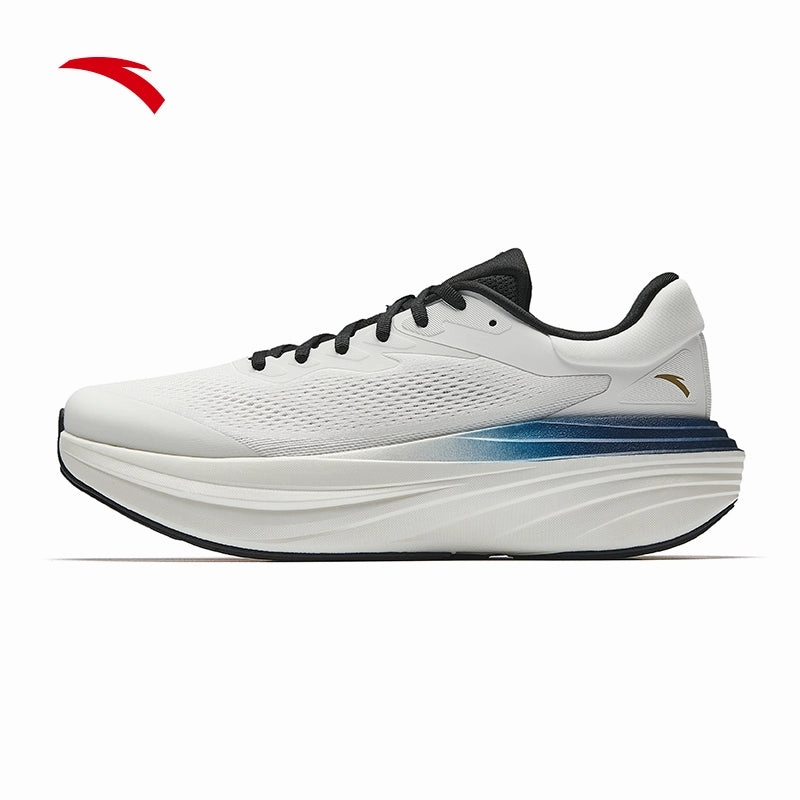 ANTA Men PG7 Travel 2S Running Shoes 8125C5501-2 - White/Blue (Kasut Larian Lelaki) Fashion Winter Snow Boots