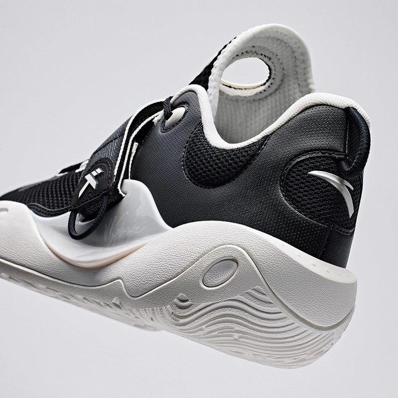 ANTA Men Splash 6 LITE BASKETBALL SHOES 1124B1608-2- Black/Paper White Snow Boots Extra Wide