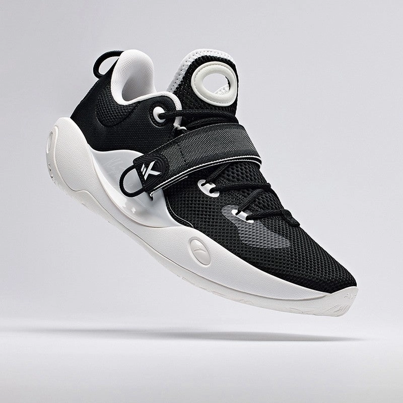 Chamonix Shearling Textured Leather And Suede Snow Boots ANTA Men Splash 6 LITE BASKETBALL SHOES 1124B1608-2- Black/Paper White