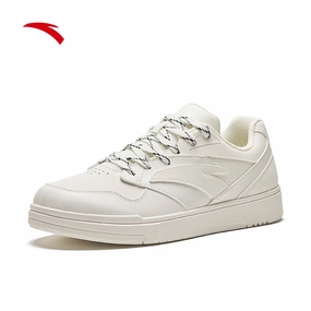 ANTA Men X-game shoes Skateboard shoes 912518009-1 -Ivory White (Kasut Kasual Lelaki) Snow Boots In Snow