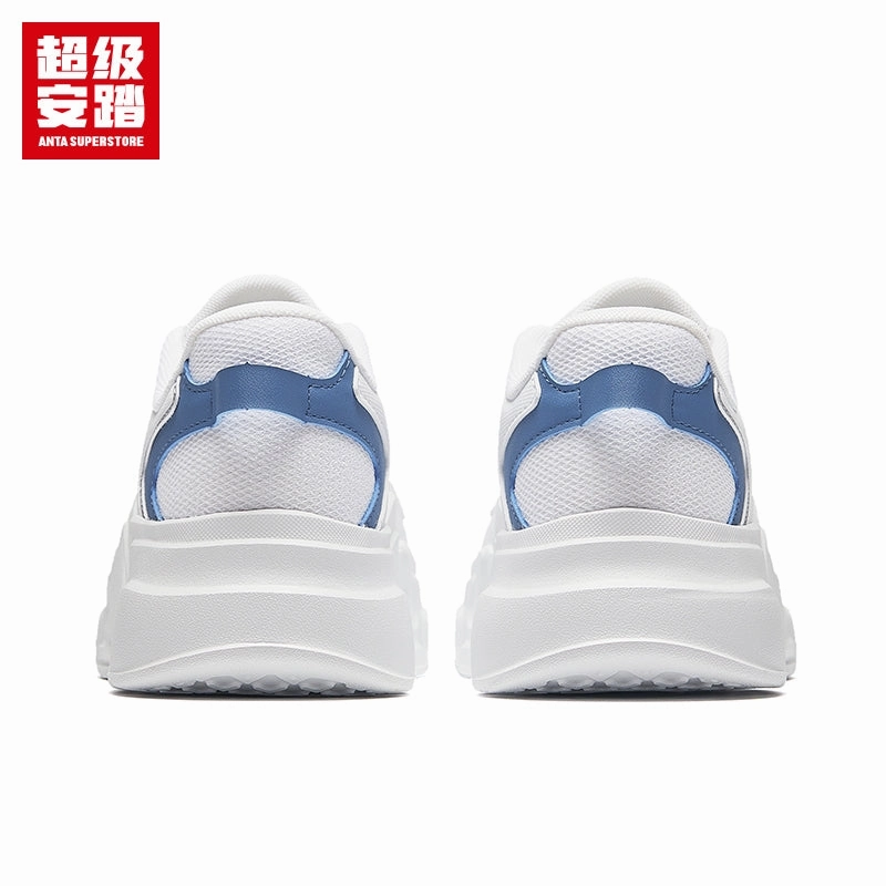 ANTA Women Casual Shoes 122438889U-5 -Pure White/Brocade Gray/Era Blue (Kasut Kasual Perempuan) Rain Boots Tj Maxx