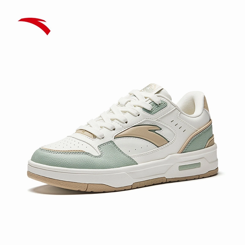 ANTA Women Flame X-Game Shoes 1225B8091-6 -White/Cyan/Wood (Kasut Kasual Perempuan) Shop Deals On Rain Boots