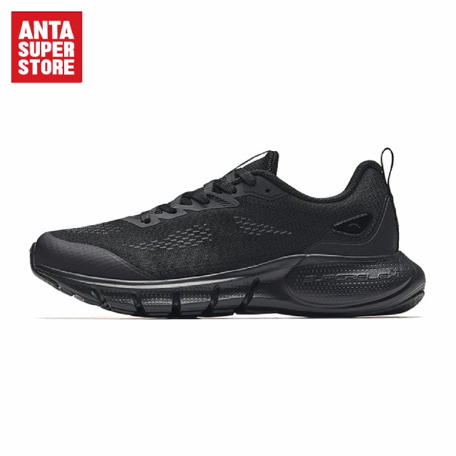 ANTA Women Running Shoes 122445557U-1 -Black (Kasut Larian Perempuan) Best Waterproof Insulated Snow Boots